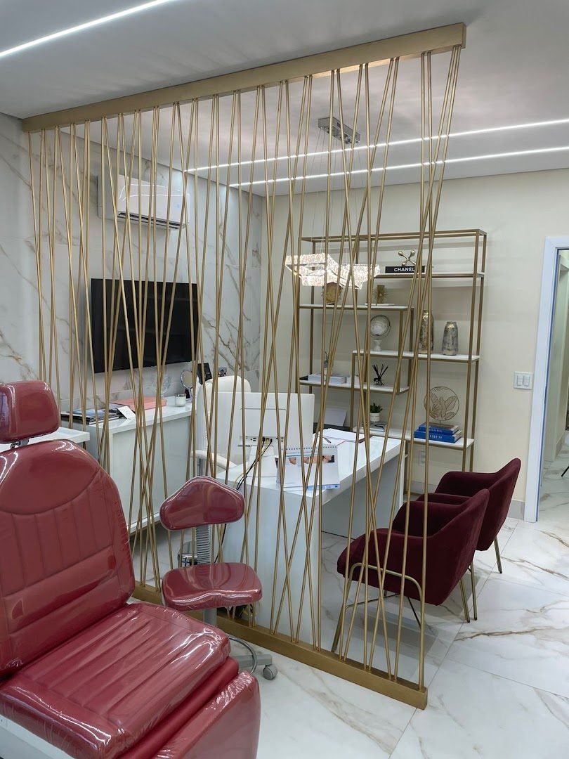 Sala de procedimentos da clínica no Sudoeste, Brasília
